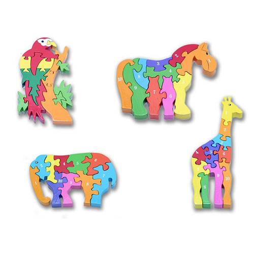 Puzzle in Tierform