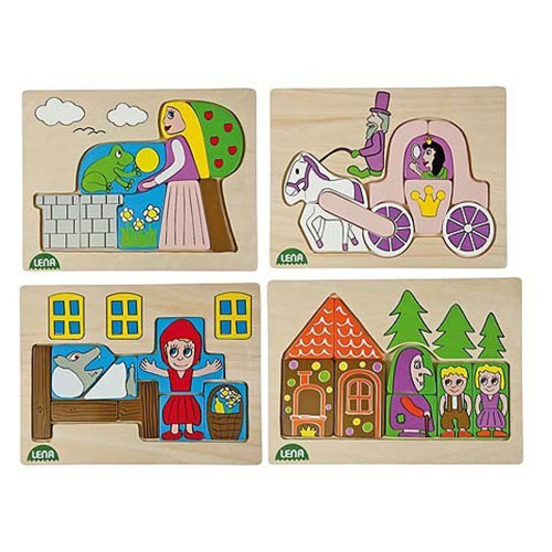 Holz-Märchen-Puzzle